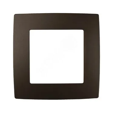 Рамка на 1 пост, Эра12, бронза, 12-5001-13