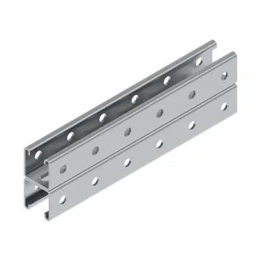 Профиль STRUT двойной HDZ ПСД-41х41х800 (2,5мм) | PR08.9494 | Промрукав