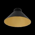                  Аксессуар серии Винтаж 1906 Черный/ Золотистый IP 20 1906 PENDULUM CONE BLACK@GOLD | 4058075227750 | Ledvance
               