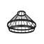 Аксессуар серии Винтаж 1906 Черный IP 20 1906 PENDULUM CAGE BLACK | 4058075274518 | Ledvance