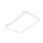                  Светильник LED ОФИС ГРИЛЬЯТО (СВО) 28Вт 3200Лм 4,0К КСС Д текстурированный рассеиватель IP40 с БАП 1ч
               