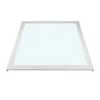                  Светильник светодиодный потолочный встраиваемый. (4000K). Корпус белый. В комплекте с и/п. Алюминий
               