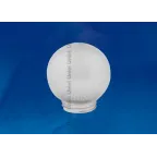 Рассеиватель для садово-паркового светильника UFP-P150A CLEAR шар сфера призма с насечками D-150мм | 08085 | Uniel