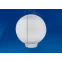 Рассеиватель для садово-паркового светильника UFP-P200A CLEAR шар сфера призма с насечками D-200мм | 08090 | Uniel