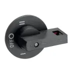                  Выносная поворотная рукоятка - IP 65 - для DCX-M от 40 до 160 А - чёрная | 431140 | Legrand
               