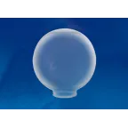 Рассеиватель для садово-паркового светильника UFP-R250B CLEAR шар сфера гладкая D-250мм | 08077 | Uniel