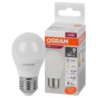                  Лампа светодиодная LED 10 Вт E27 3000К 800Лм шарик 220 В (замена 75Вт) OSRAM
               