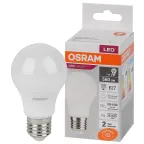                  Лампа светодиодная LED 7 Вт E27 4000К 560Лм груша 220 В (замена 60Вт) OSRAM
               