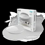 Светильник светодиодный бытовой Basic Space Stone НПС 24W 2050lm 4000K 220-240V IP20 370*340*90 LED 1/20 | 995438224 | Gauss