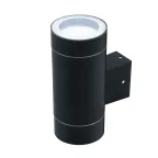                  Светильник светодиодный уличный ДБУ-2х50вт UUL-S92A 2х50W-GX53 IP65 BLACK под две лампы GX53. Архитектурный накладной. Черный Uniel
               