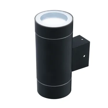 Светильник светодиодный уличный ДБУ-2х50вт UUL-S92A 2х50W-GX53 IP65 BLACK под две лампы GX53. Архитектурный накладной. Черный Uniel