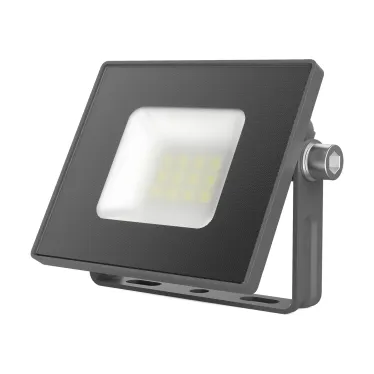 Прожектор светодиодный ДО 10 Вт 820 лм 6500К AC 220В IP65 78х60х27мм Basic Gauss