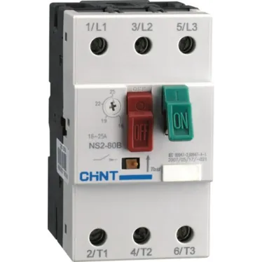 Выключатель автоматический защиты двигателя NS2-80B 25A-40A (R) | 495087 | CHINT