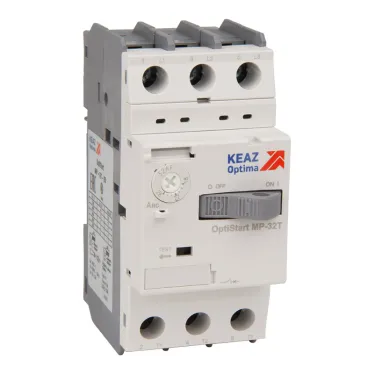 Автоматический выключатель для защиты двигателя OptiStart MP-32T-4 | 115742 | КЭАЗ