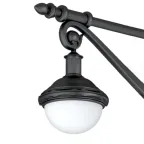 Светильник светодиодный OXOR-AMPIL-BUE - 395x400-50W Day4000 (BK, 120 deg, 230V) IP65 (ARL, IP65 Металл, 3 года)