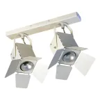                  Светильник "Кино" НПБ 01-2х60-515 бел.матовый/белый | 1005404534 | Элетех
               