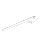                  Светильник LED Effect ПРОМЛАЙН 58Вт 6500лм 4000К IP65 КСС Д накладные/подвесные, БАП 1 час
               