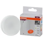                  Лампа светодиодная LED 8 Вт GX53 3000К 640Лм таблетка 220 В (замена 60Вт) OSRAM
               