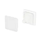 Заглушка SL-KANT-H16 SQUARE WHITE глухая (, Пластик)