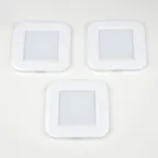                  ULM-F41-6W/4200K/DIM SENSOR IP20 WHITE Светильник светодиодный накладной, ультратонкий с бесконтактным выключателем, диммер. Квадратный. 85х85х6,5мм. 255Lm. Белый. ТМ
               