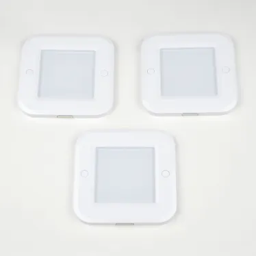 ULM-F41-6W/4200K/DIM SENSOR IP20 WHITE Светильник светодиодный накладной, ультратонкий с бесконтактным выключателем, диммер. Квадратный. 85х85х6,5мм. 255Lm. Белый. ТМ