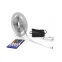 Лента светодиодная LED 5050/30RGB+30W-SMD 6 Вт/м 390 лм/м RGBW DC 12В IP20 10мм комплект лента и драйвер (блистер 5м) Basic Gauss