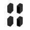 Заглушка WPH-FLEX-0616-SIDE BLACK глухая (Arlight, Пластик)