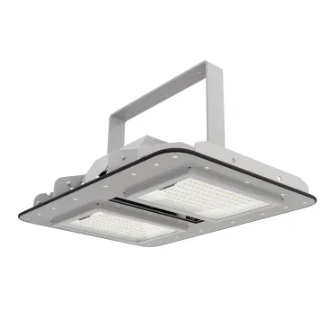 Светильник LED Effect KEDR 2.0 TG TERMO 150Вт 24000лм 5000К IP67 КСС Г настенный, для промышленных помещений и зданий, вторичная оптика из светостабилизированного поликарбоната / закаленое прозрачное стекло