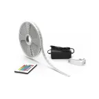 Лента светодиодная LED 5050/60-SMD 10 Вт/м 700 лм/м RGB DC 12В IP20 10мм комплект лента и драйвер (блистер 5м) Basic Gauss