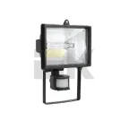 Прожектор ИО150Д(детектор) галогенный черный IP54 IEK