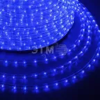 Дюралайт LED, постоянное свечение 2W - синий Эконом 24 LED/м, 100 м