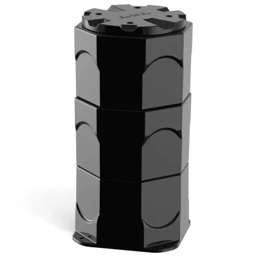 Пластиковый колодец КС Микро H790 (H-790 мм, d-378 мм, Dкр-355 мм) | PR08.10942 | Промрукав