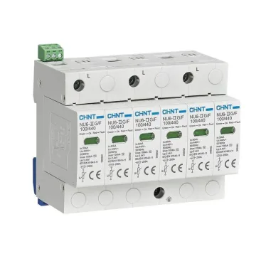 Ограничитель имп. перенапр. NU6-IIG 3Р In-40kA Uc-440B Im-100kA (R) | 368974 | CHINT