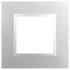 Рамка для розеток и выключателей Elegance 14-5011-03 Classic, на 1 пост, алюминий