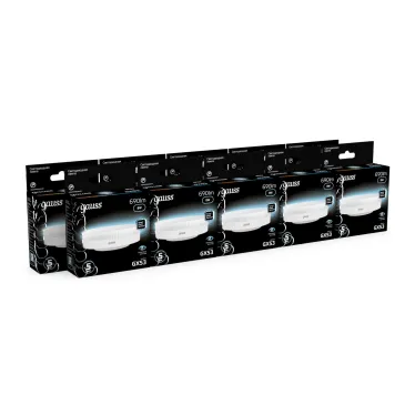 Лампа светодиодная LED 8 Вт 690 лм 4100К таблетка нейтральный GX53 AC 220В Black Gauss