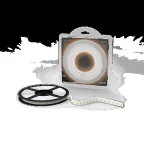 Лента светодиодная 5050/30-SMD 7.2W  12V DC теплый белый  IP66 (блистер 5м) | 311000107 | Gauss
