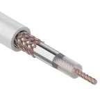 Кабель RG-58 A/U (50 Ом), Cu/Al/Cu 64 % (бухта 100 м) белый  | 01-2001 | REXANT