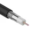 Каб. коаксиал. RG11 CCS 75Ом FPE PVC черн. (300м) | CC1-R1F1-119-300-G | GENERICA