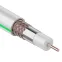 Кабель SAT 703B+Cu/Al/Cu, (75%), 75 Ом, 50м., белый | 01-2431-50 | REXANT