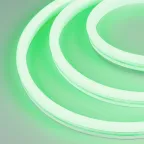 Лента светодиодная герметичная WAVE-SIDE-A120-12x25mm 230V Green (12 W/m, IP67, 50m, wire x2) (ARL, Грибовидная форма)