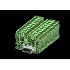                  Клемма TC 1-1 земля сечение 10 мм. кв., желто-зеленая
               