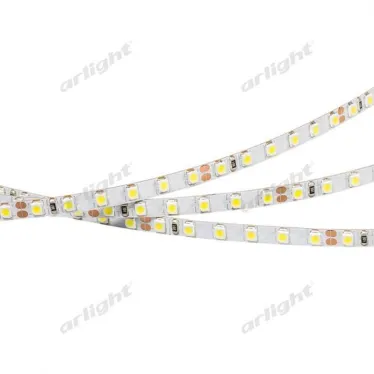 Светодиодная лента RT 2-5000 24V Cool 8K 5mm 2x (3528, 600 LED, LUX) (Arlight, 9.6 Вт/м, IP20) | 015650 | Arlight
