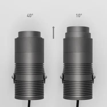 Светильник светодиодный ALT-RAY-ZOOM-R89-25W Warm3000 (DG, 10-40 deg, 230V) (ARL, IP67 Металл, 3 года)