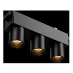 Светильник светодиодный трековый Stalactite для магнитной системы Galakti 122x26x50 мм 6 Вт 3000 K 24 град CRI»90 черный
