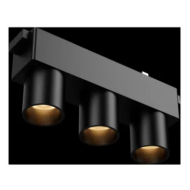 Светильник светодиодный трековый Stalactite для магнитной системы Galakti 122x26x50 мм 6 Вт 3000 K 24 град CRI»90 черный