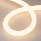 Светодиодная лента герметичная MOONLIGHT-SIDE-A336-D40mm 24V Warm2700 360deg (15 W/m, IP65, 2835, 5m, wire x1) (Arlight, Вывод кабеля боковой) | 03932