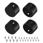 Заглушка WPH-FLEX-D22-360deg BLACK ALU глухая (ARL, металл)