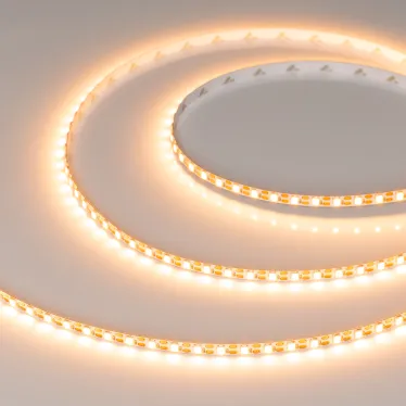 Лента светодиодная FC-A120-5mm 24V Warm2400-CX1 (10 W/m, IP20, 5m) (ARL, резка 1 светодиод, 120 LED/m)