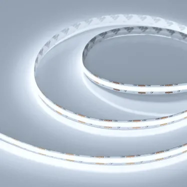 Лента светодиодная COB-X560-10mm 24V White6000 (9.6 W/m, IP20, 10m) (ARL, 5 лет, 560 LED/m)
