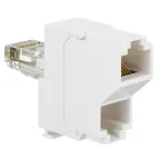                  Mosaic Разветвитель 2XRJ45 TEL/TEL
               